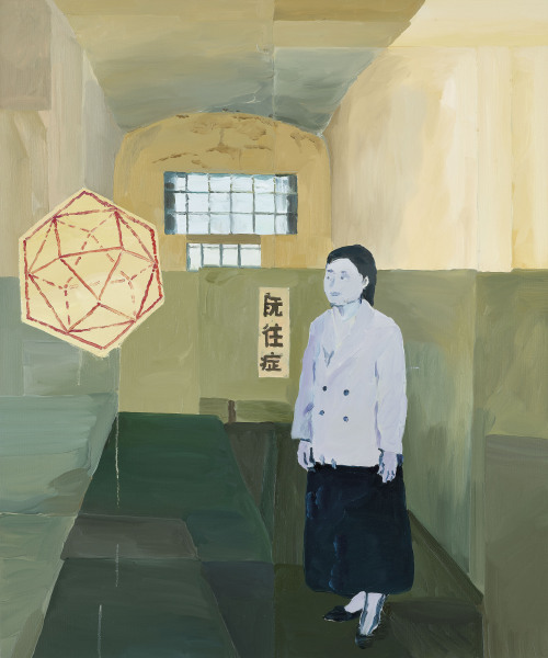 terminusantequem:Qiu Xiaofei (Chinese, b. 1977), Anamnesis, 2009. Oil on canvas, 120 x 100 cm