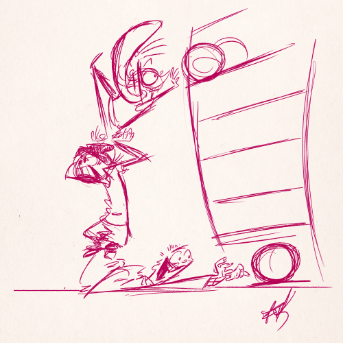 I Told A Little Fib… I Was About To Go To Bed, But I Started Doing An Ed, Edd N’ Eddy Doodle And