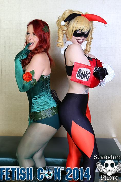 chrissydaniels: Chrissy Daniels and Ludella Hahn(Poison Ivy & Harley Quinn)Do you want more of y