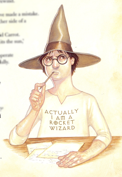 godisnotonanyflatbread:  Ponder Stibbons in The Last Hero Art by Paul Kidby, character belongs to Terry Pratchett