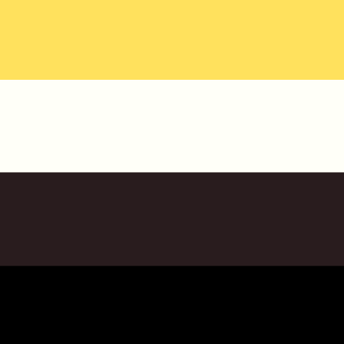 Nonbinary flag but it’s color-picked from the Skull Kid (Twilight Princess).