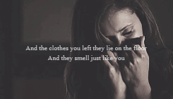 damonsgrace:  We were made for each otherOut here forever 