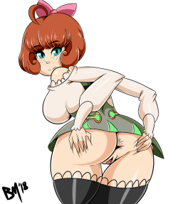 bmayneart:  lewd Penny Polendina commission MY TWITTER