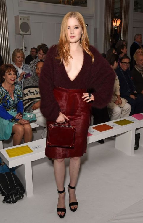 EllieBamber Jasper Conran Show in London 16/09/2017