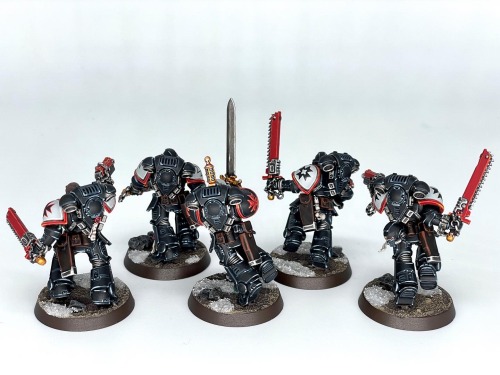 Some Assault Intercessors for my Black Templars.