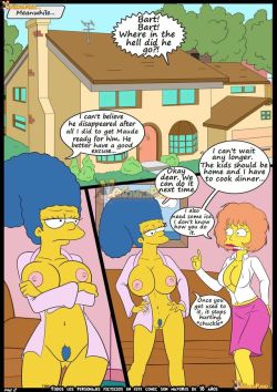 margesimpsonxxx:  ‘The Simpsons - Old Habits #3 Learning with mom’ by Croc