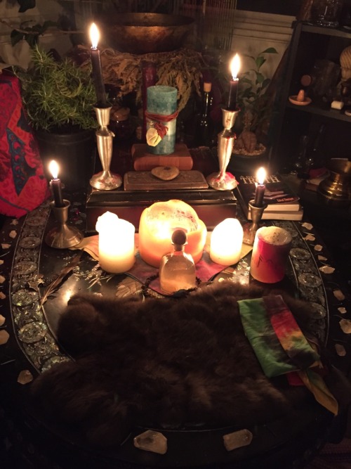 Cleansing an altar