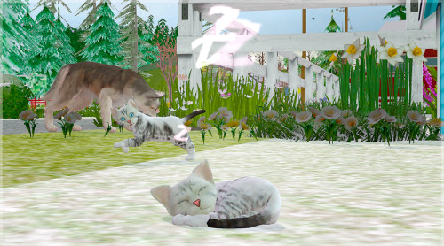 Potato: Aaaaaaa sister, wake up! There’s a monster in our garden! He’s eating our flowers and going 