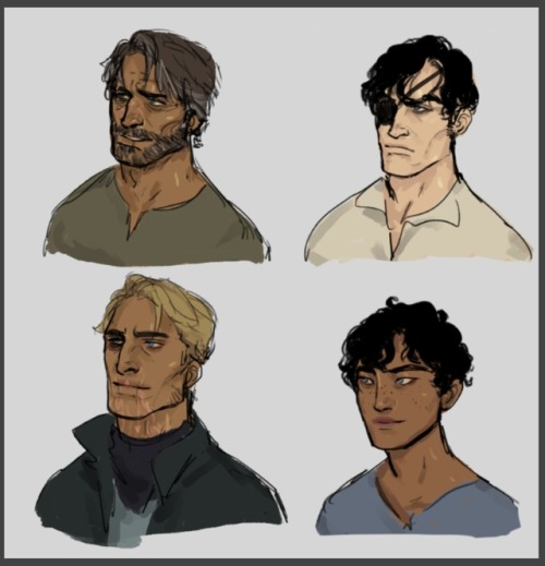 kehleryn: oops, i forgot this website existshere’s some colored sketch busts