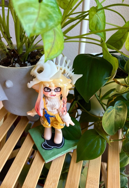 First Pictures Of My Splatoon Oc Doll!! Pudding Is Real