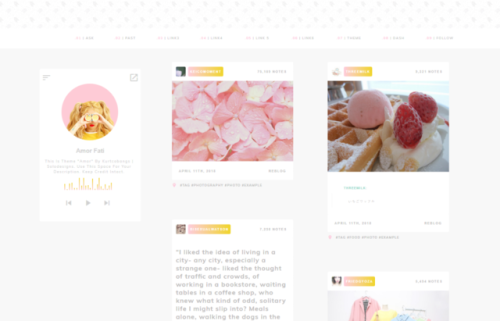 kurtcobangs: Theme: Amor  [ Revamped ] [Two Column Version]  Preview  | Code&nbs