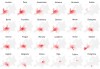 The distances you can travel on a European train in less than a day.
More isochrone maps >>