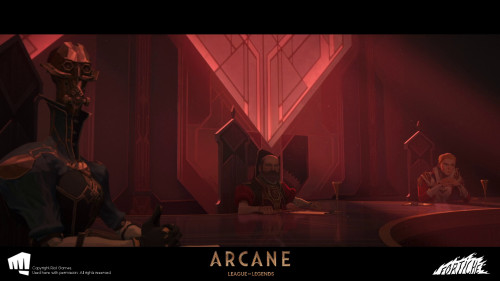 ARCANE | Council Room 3D Environment | Simon Magnan