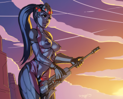 drgraevling:  Widowmaker Patreon Pinup Created with the support of my Patrons. If you like this and want to support me in making more like it, consider supporting me on Patreon. Patrons at the บ tier get to send in their own candidate for the monthly