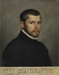 creadoresdebelleza:Giovanni Battista Moroni: Retrato de un hombre de 29 años (1567).