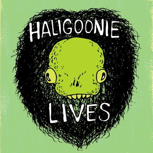 #Haligoonie Lives! #halifax #monster #print Last night I dreamed that I was in the forest with an ol