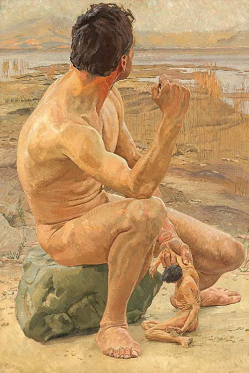 19thcenturyboyfriend: Prometheus (1909), Otto Greiner
