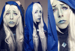 jaz-zephy:i’m glad your liked my last costest of Blue diamond &lt;3 I post the last pics here :3  Why so blue? 