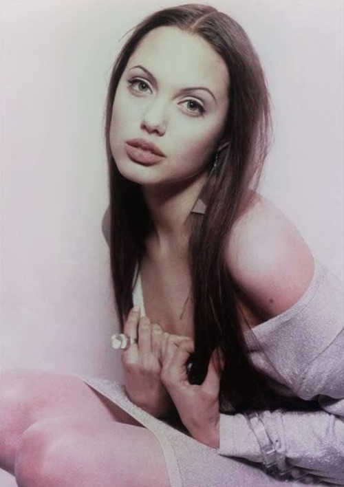 Porn photo oqvpo:  Young Angelina Jolie  