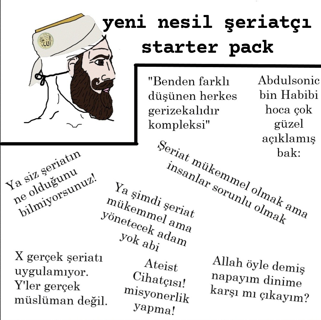 yeni nesil şeriatçı...