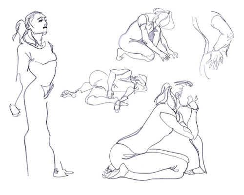  Gesture drawing #9 - 1 to 2mn drawingsLast set of gesture drawings from the beginning of the year !