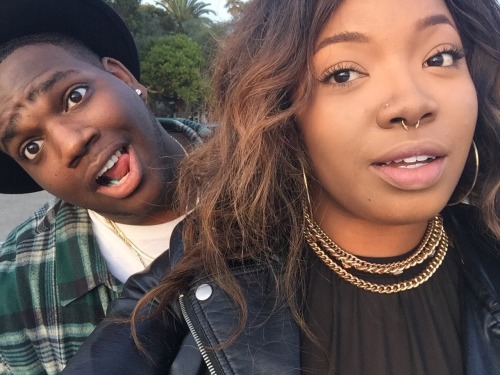kalexander92:  that melanin though, all different shades #BlackOut