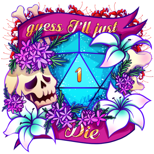 littlemissviart: I’ve been really enjoying playing DnD lately so I had to made some prints for