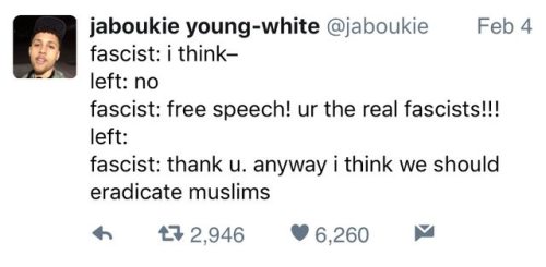 “The Left Needs To Learn How To Be Tolerant Of My Intolerance 😤” (via /r/BlackPeopleTwitter)