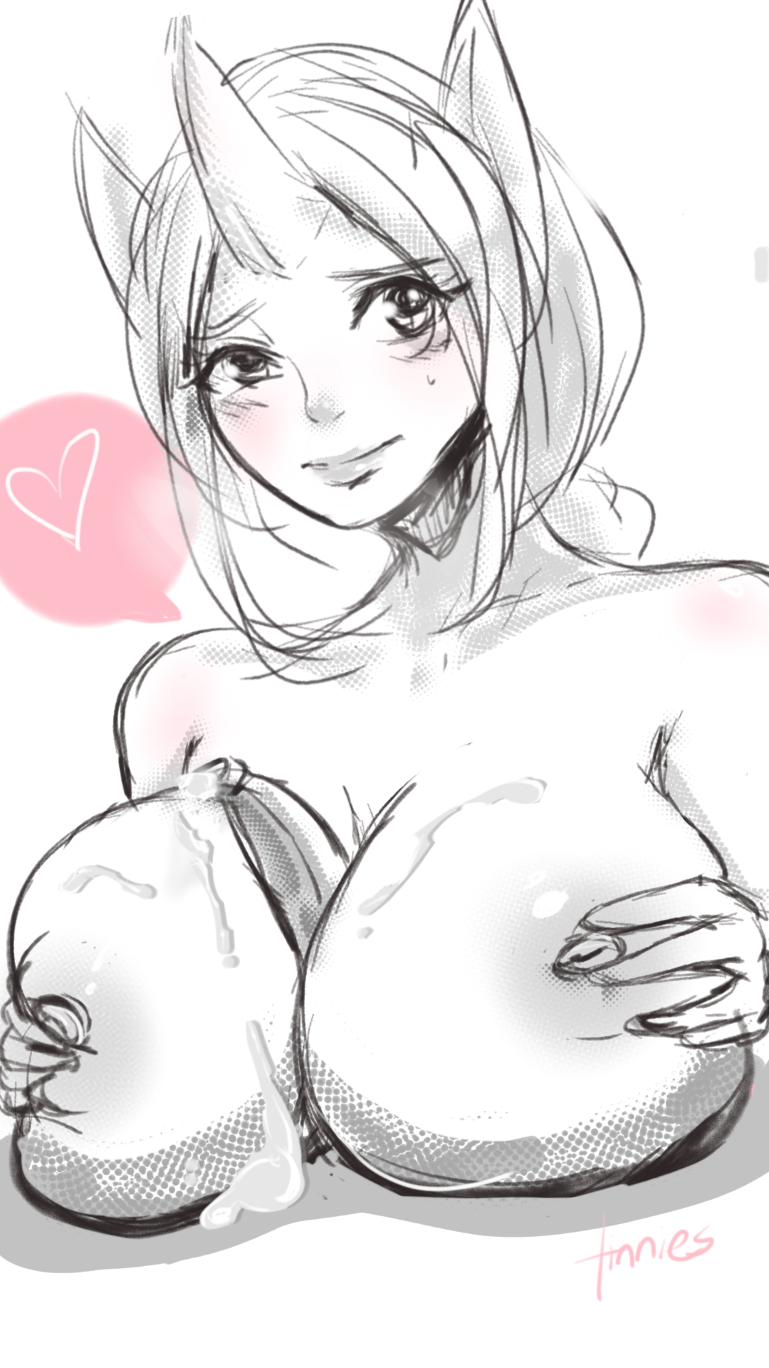 oppaiislife:I should’ve sleep instead of sketching things on phone ;_; Btw you