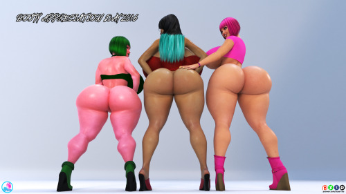 Happy Booty Day!This is a yearly tradition @theterriblecon celebrates, so I thought I would give my appreciation with the ST Babes…..and theres a whole lot of BootyThis is my first year and I’m happy to be apart of this^ ^