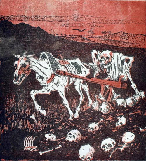 danskjavlarna: From Pchela, 1906. It’s macabre – my collection of vintage death imagery. Context: Weblog | Books | Videos | Music | Etsy 