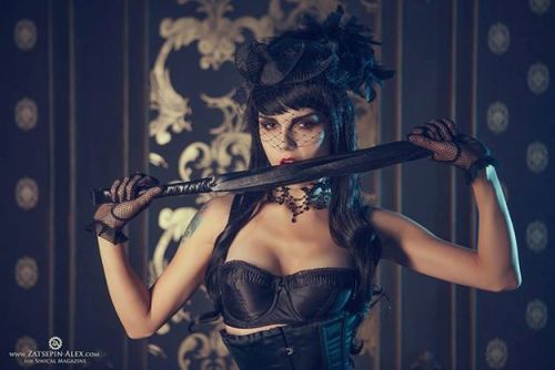 gothicandamazing:  Model - ElisanthPhoto by Zatsepin AlexContact lenses by Samhain Contact Lenses Welcome to Gothic and Amazing |www.gothicandamazing.org  