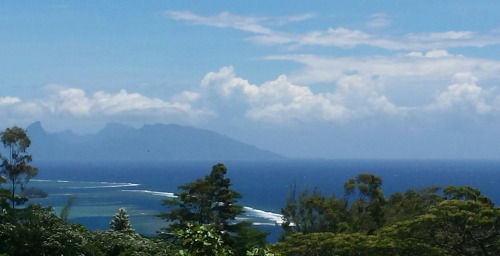 Island of Mo’orea from Tahiti