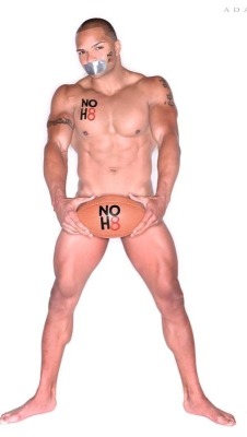 aguywithoutboxers:  November 21, 2013   Equality Nude Naked Baltimore Ravens star, Brendon A