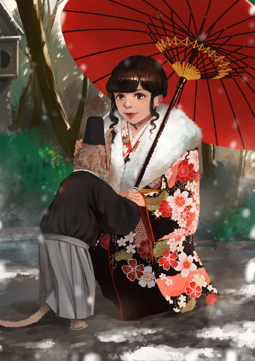 theartofanimation:Katsu Somehira  -  http://katsu0073.tumblr.com  -  https://www.artstation.com/funn