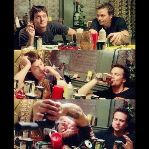 #flandus <3 @bigbaldhead @spflanery #normanreedus #seanpatrickflanery #shineuntiltomorrow #boondo