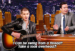 lawyerupasshole:Andrew Garfield Plays The Spider-Man Theme (x)