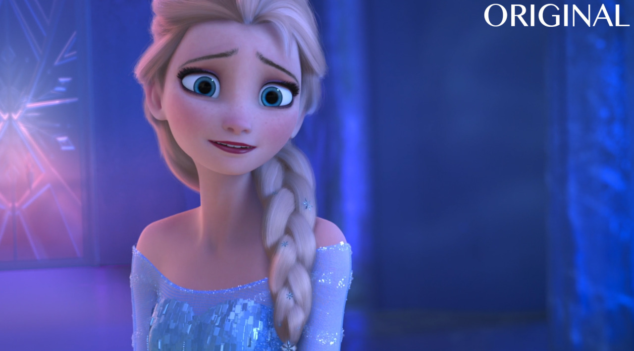 animatorsammy:  thenamelessdoll:  No more baby-face for queen Elsa! &gt;:D (Moahahahahaaa!!) For
