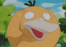 I think that if I were a pokémon I'd be a psyduck 