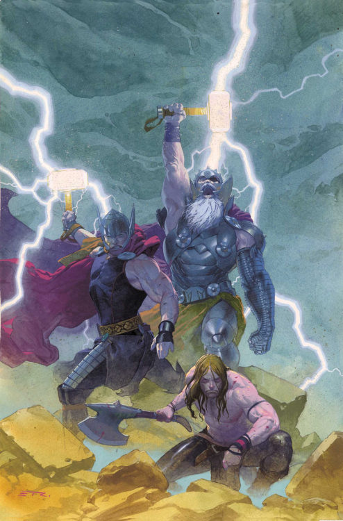 Thor:  God of Thuner artist:  Esad Ribic