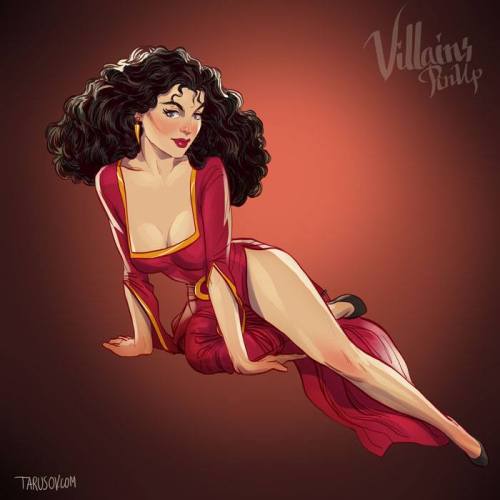 Porn photo pinuparena:    “Disney Villains Pin-Ups”