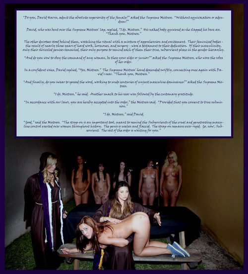 Feminization Caption - The Ceremony