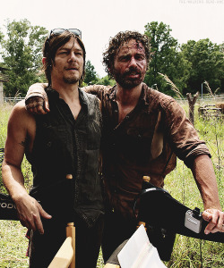 :  Norman Reedus & Andrew Lincoln on