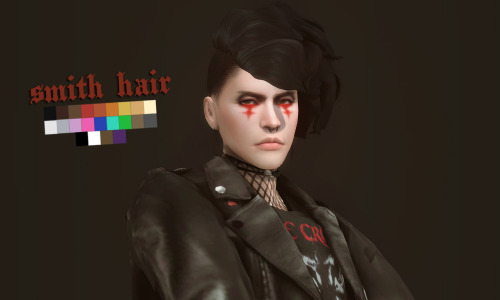 zombietrait:simblreen gift 3: the godforsaken 80s goth packi learned marvelous designer for this, wh