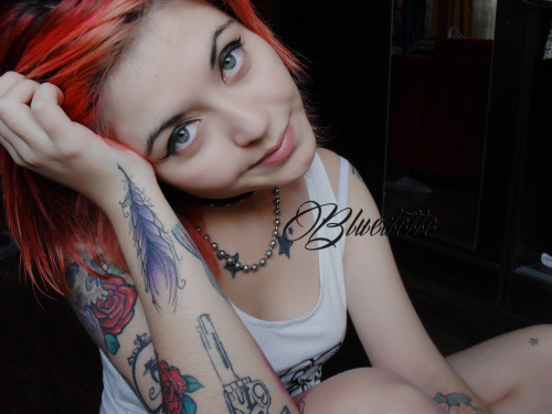 Sexy RedHead-RedHair-OrangeHair-BlueHair