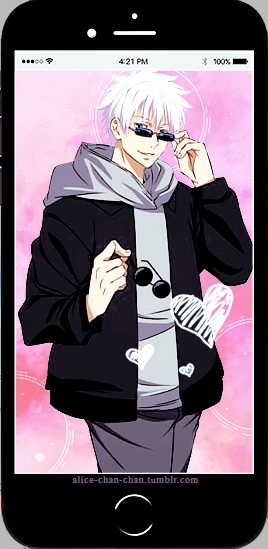 alice-chan-chan:Gojou Satoru + hoodies