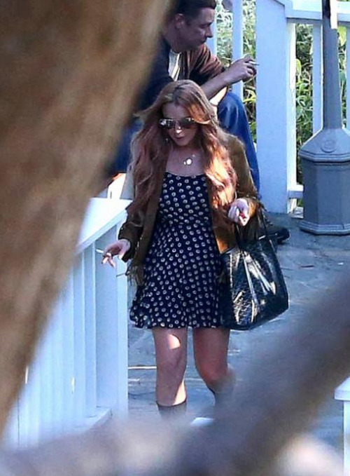 lindsaylohanbr: Lindsay Lohan in L.A. July 20, 2013