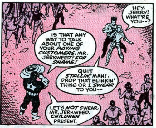 flange5:This is a real panel. That exists.Captain America vol 1, #375 (1990)