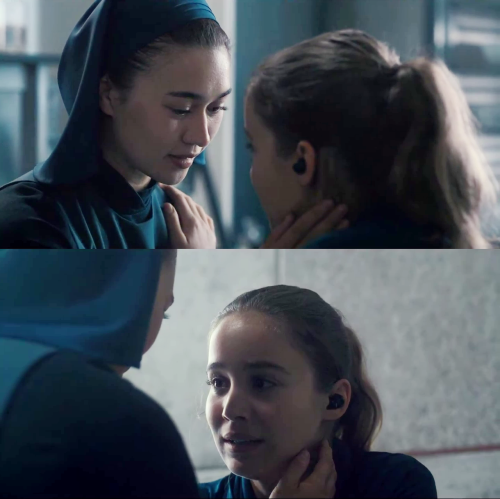 aemeth1: The way Ava and Beatrice look at each other’s lips here really hits different, God wa