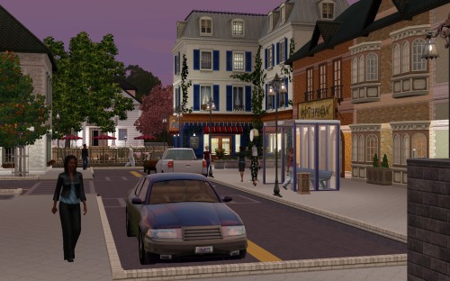 Shopping district by ihelenLot 60*60No CCDownload at ihelensims site